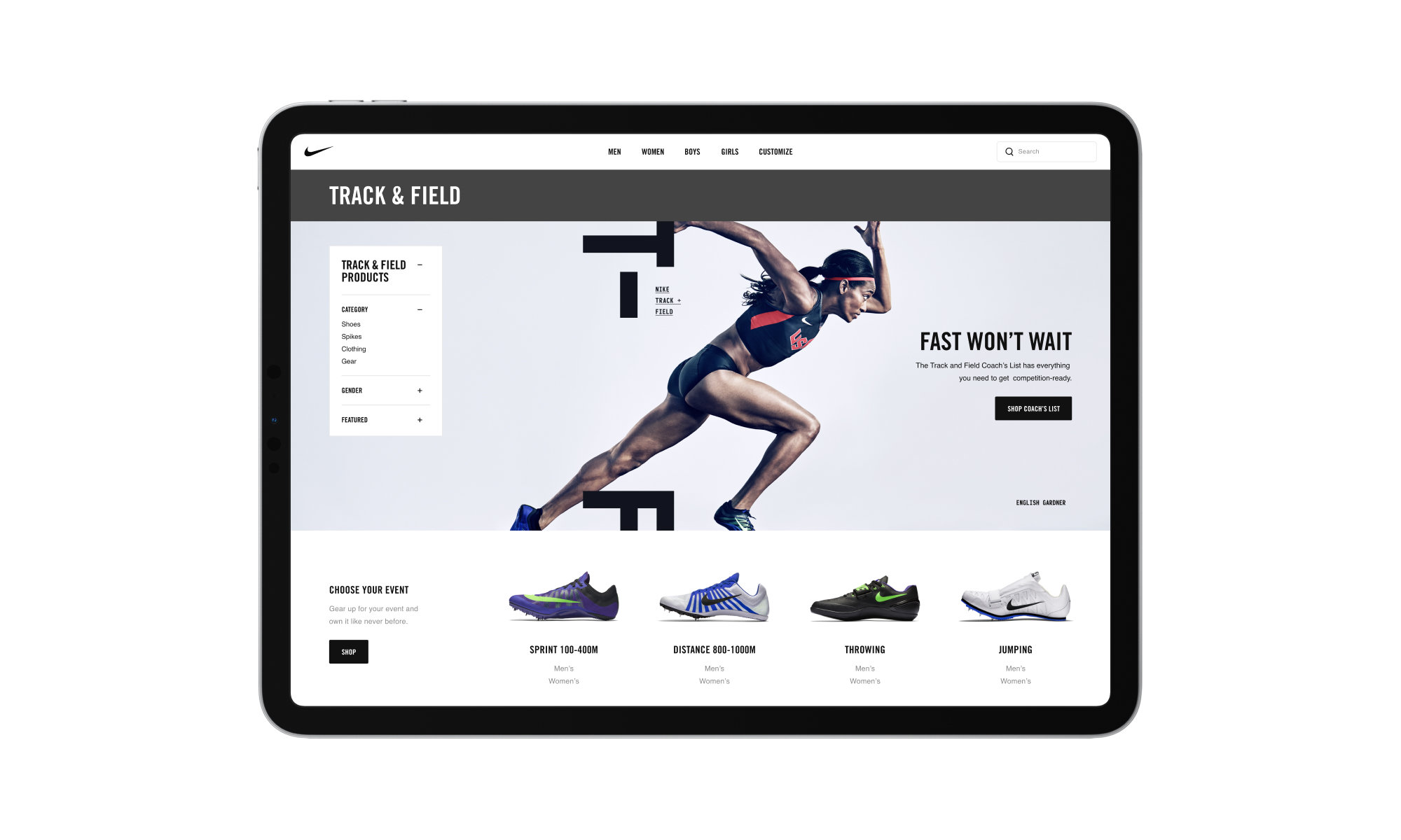 Nike Track &#038; Field - Dan Galdamez